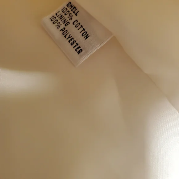 Talbots Winter White Double-Breasted Jacket 22W EUC - Picture 8 of 12